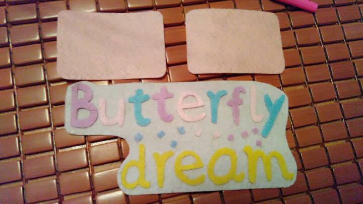 【Butterfly dream手作】兔小Q情侣卡套[图纸] 第1步