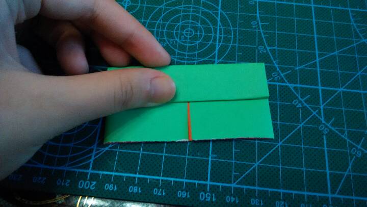 可玩可用的折纸之筷子架 第7步