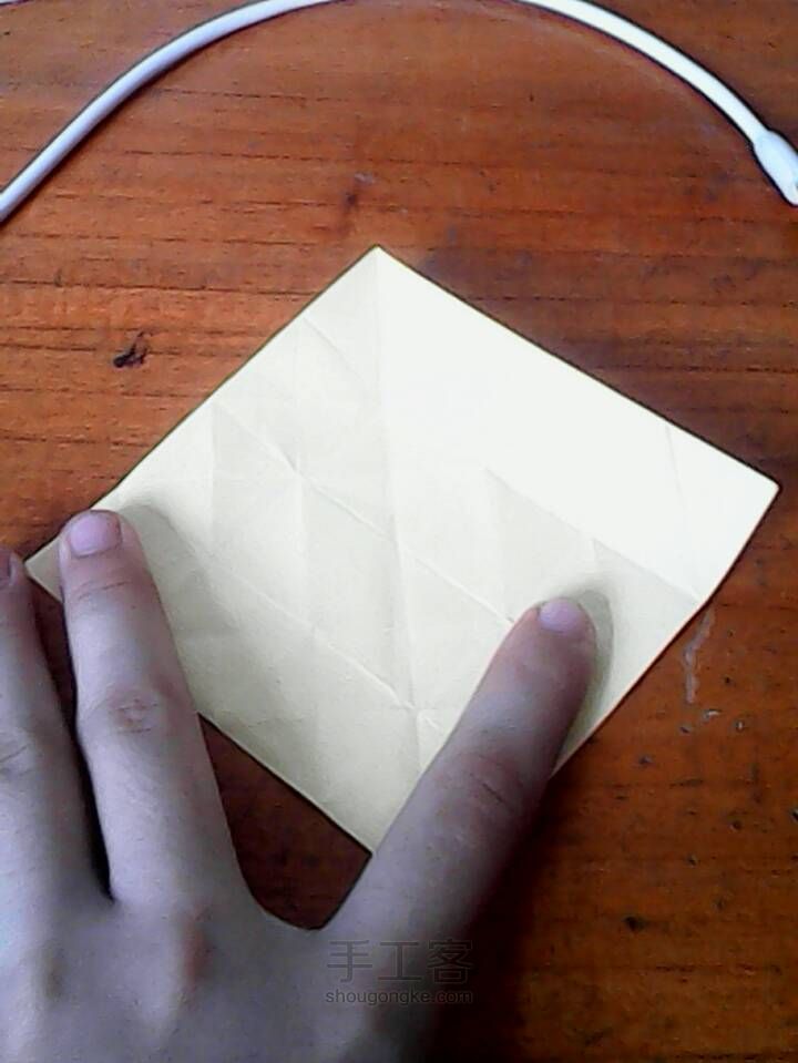 折纸 百合 第3步