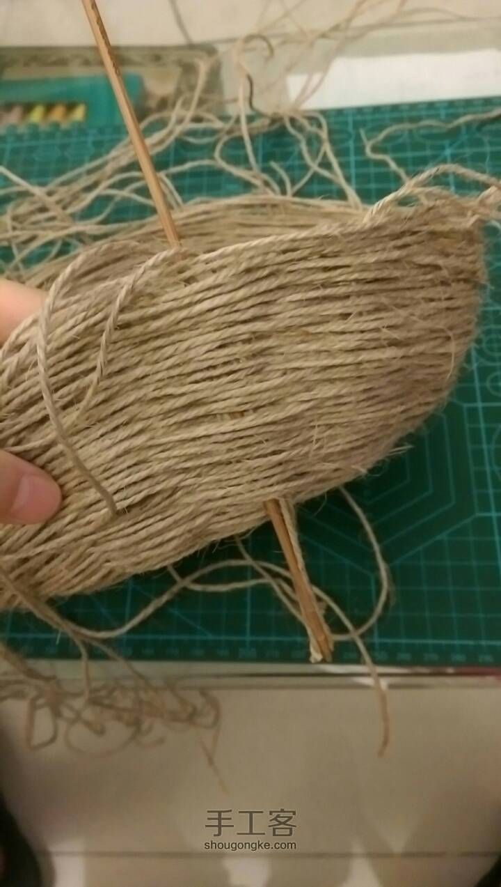 麻绳编织篮 第15步