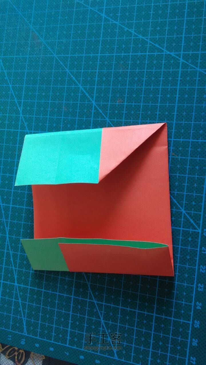 可玩可用的折纸之卡片夹(可放两张卡) 第7步
