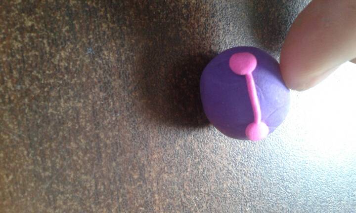 打翻了颜料盘的小紫(●––●) 第2步