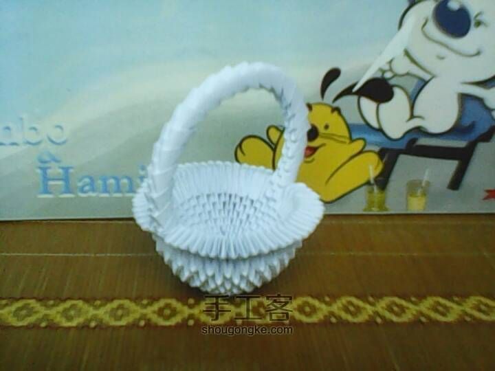 三角折纸-篮子 第1步