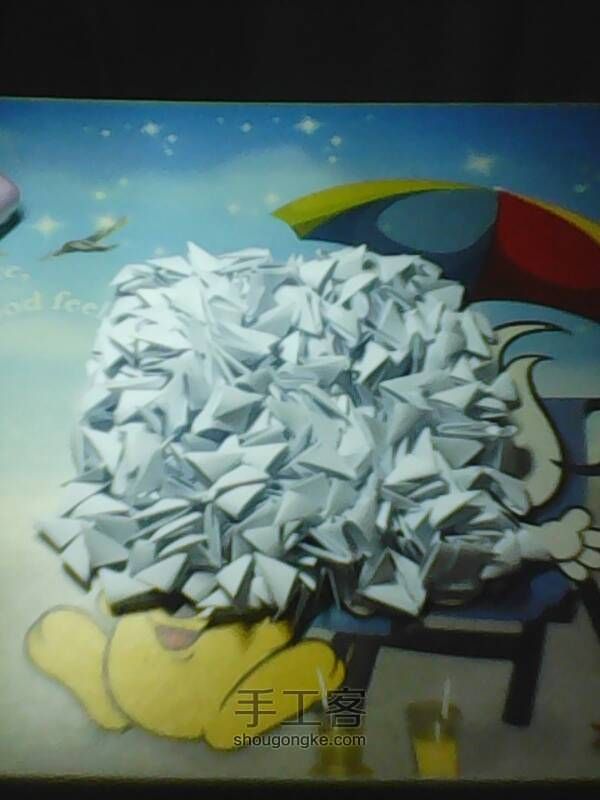 三角折纸-篮子 第2步