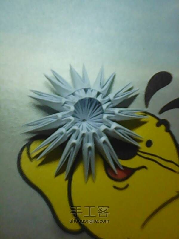 三角折纸-篮子 第4步