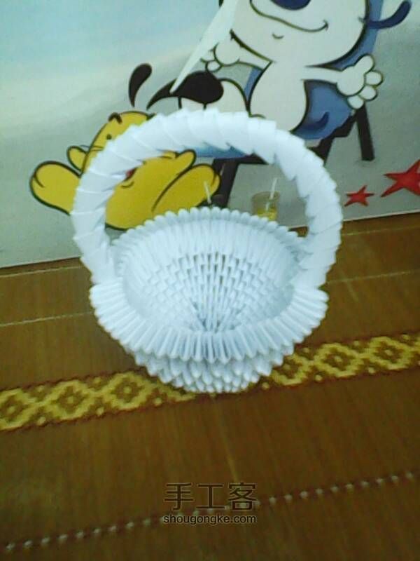 三角折纸-篮子 第24步