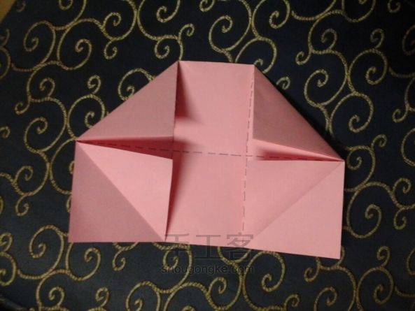 简易纸盒 第4步