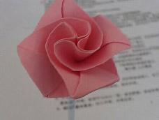 一个比较简单的纸花，教程里的每一步都是曦儿实拍的哦～