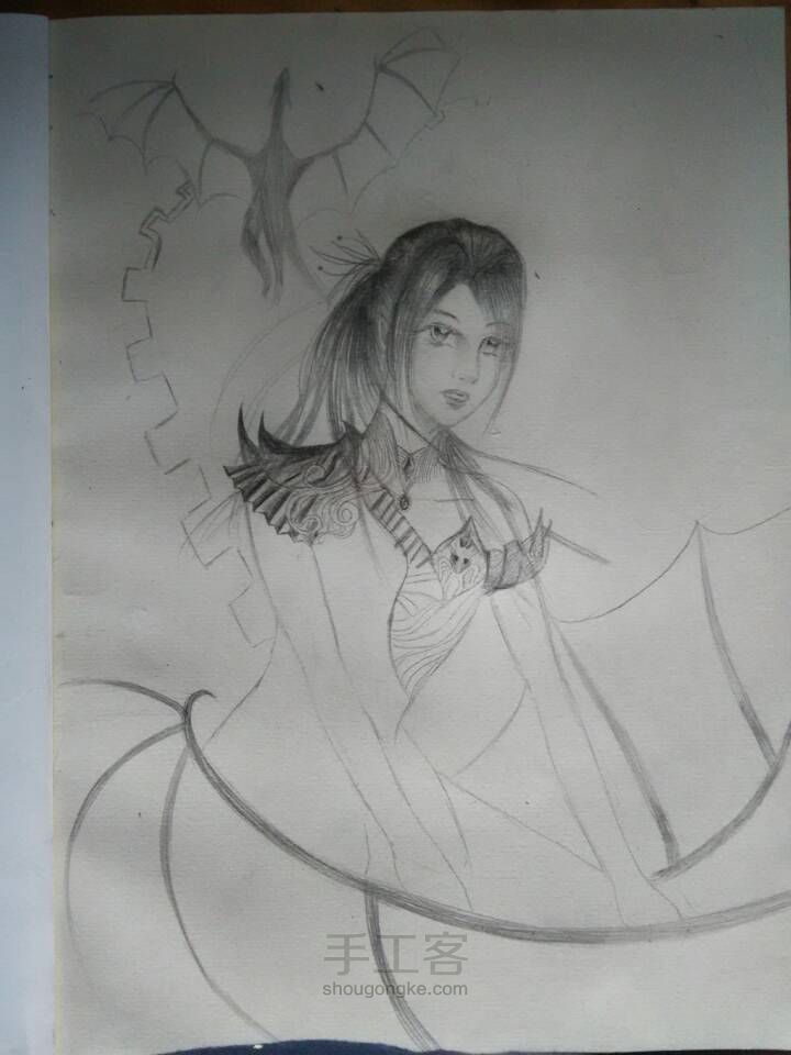 手绘——龙骑士 第4步