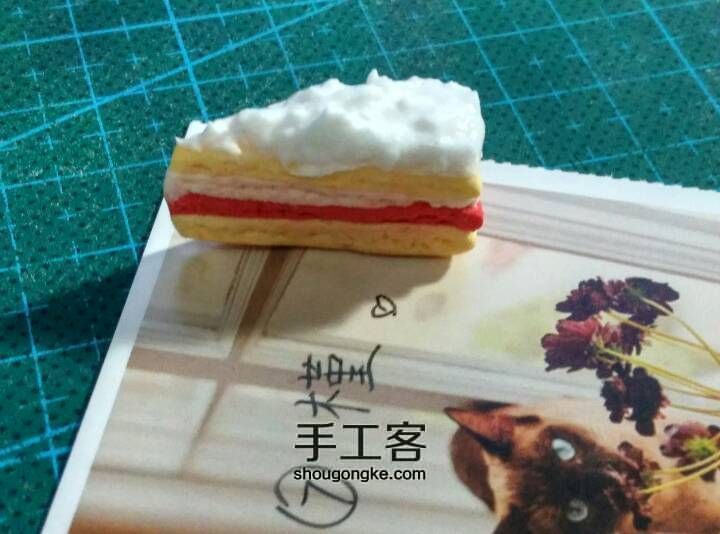 【⑦槿】Raspberry cake 第11步