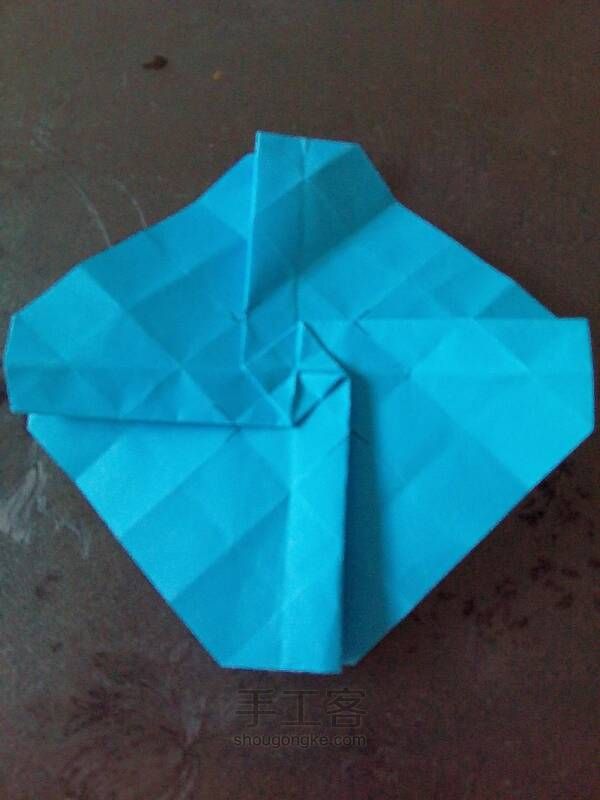 【三叶草】折纸——川崎玫瑰 第21步