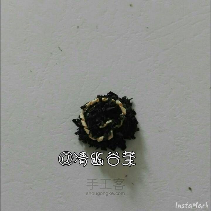 【茉茉】永不融化的巧克力（衍纸） 第16步