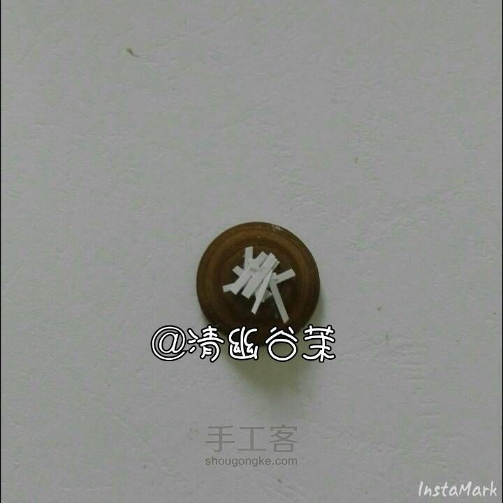 【茉茉】永不融化的巧克力（衍纸） 第22步