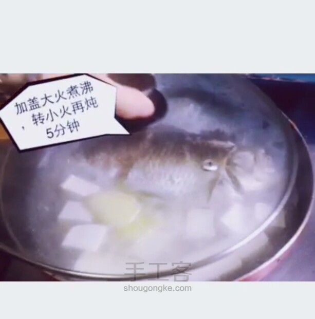 鲫鱼豆腐汤 第9步