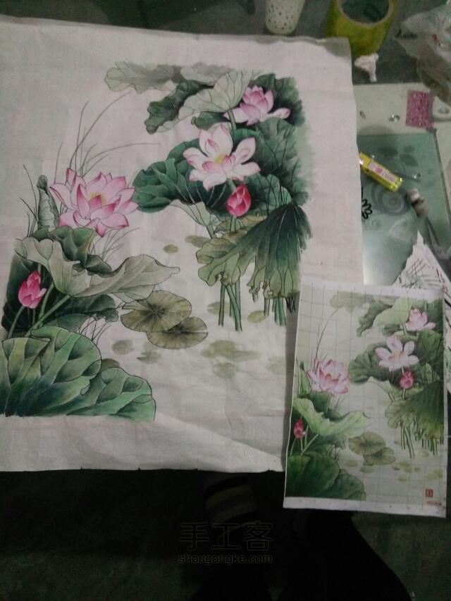 这幅才是荷韵 第4步