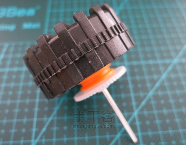 双电机四通遥控车 （千水星  DIY模型材料） 第4步
