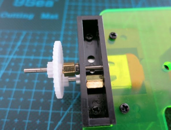 双电机四通遥控车 （千水星  DIY模型材料） 第3步