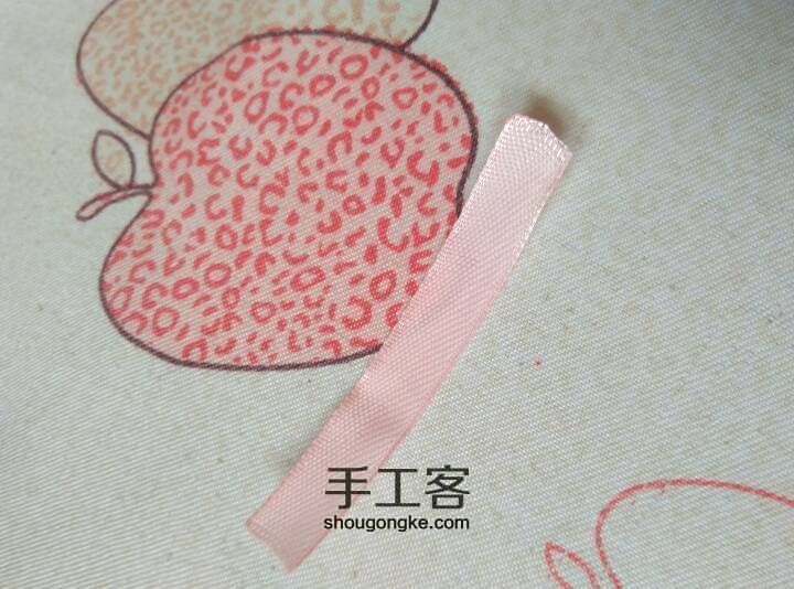 丝带蝴蝶结皮筋 第6步