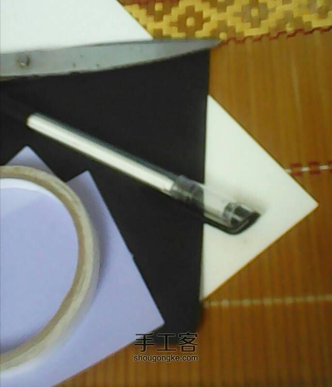 三角折纸-小熊(一) 第32步
