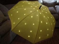 DIY一把LED星光伞，雨天好心情！(转自肉丁)