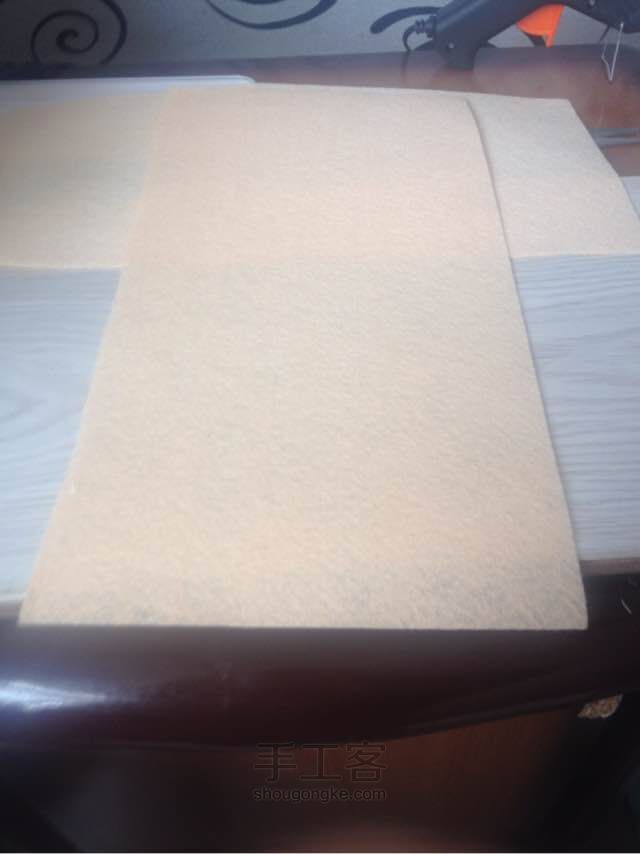 DIY不织布手工茶杯垫 物品垫 第5步