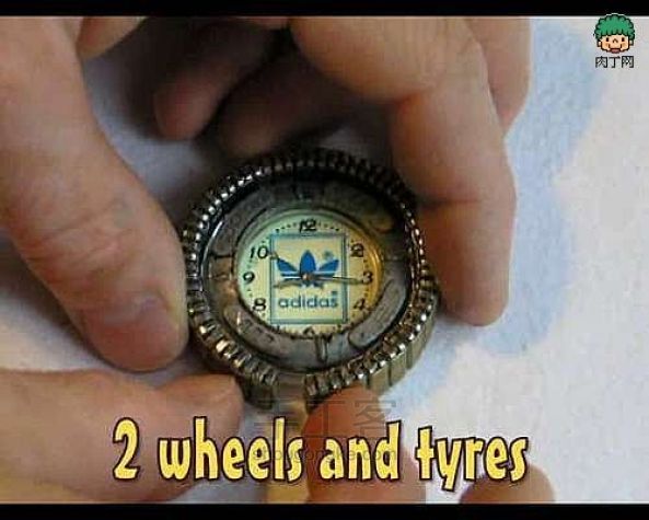 旧手表制作摩托车模型——超超超级拉风的手工制作奥！（转载） 第5步