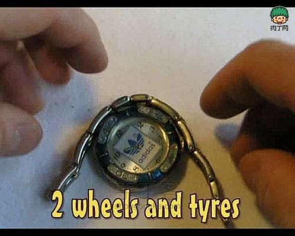 旧手表制作摩托车模型——超超超级拉风的手工制作奥！（转载） 第7步