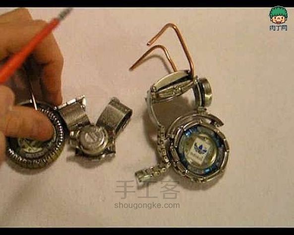 旧手表制作摩托车模型——超超超级拉风的手工制作奥！（转载） 第22步