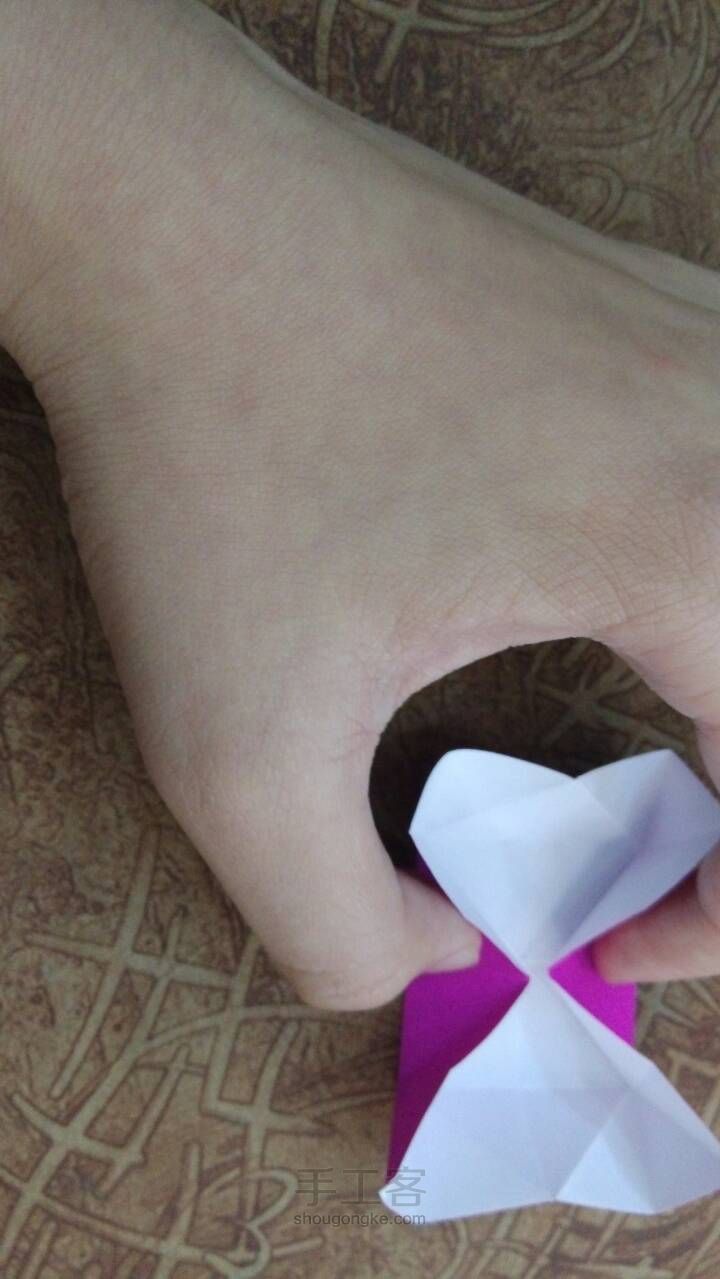 漂亮的立体燕尾蝶 第8步