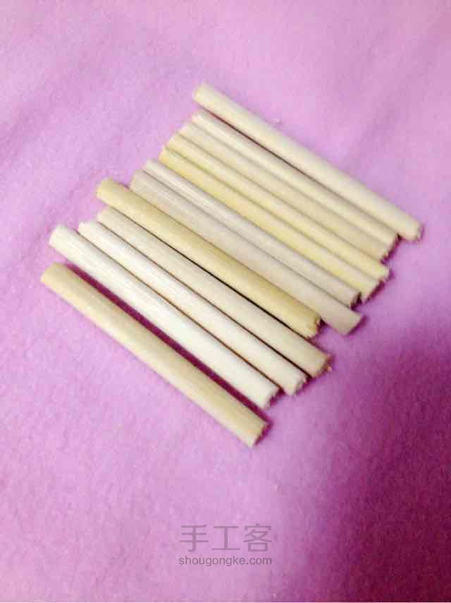 一次性筷子木凳 第2步