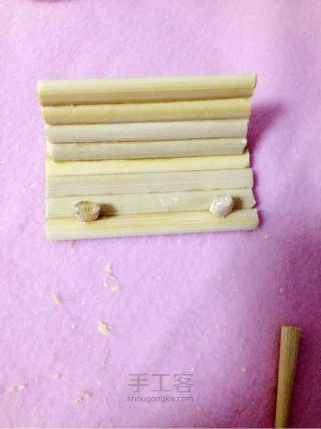 一次性筷子木凳 第15步