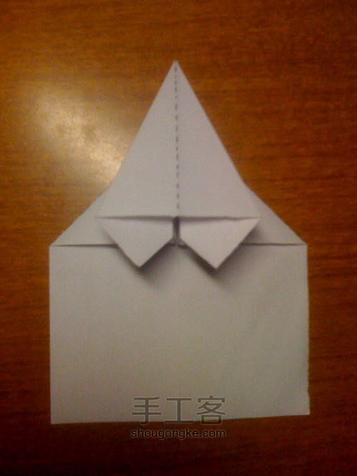 【转载】千纸鹤折纸教程 第17步