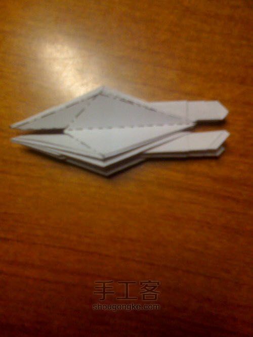 【转载】千纸鹤折纸教程 第24步