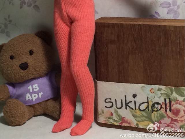 sukidoll娃衣教程---- 连体裤袜 第12步