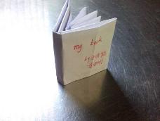 用一张纸折成小册子，可以记录情侣间的，点滴，也可以记录每一天的生活，可以记录日常的灵感，给我一张纸，还你一个不一样的精彩~