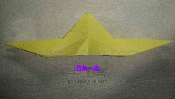 华丽十字架折纸教程 [转自豆丁网] 第13步