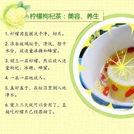 【转载】柠檬妙用果蔬汁 第6步