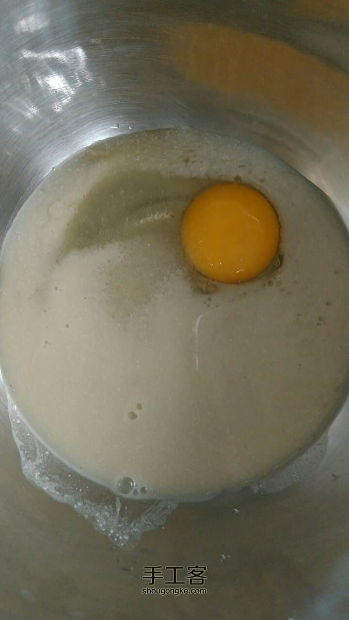 鸡蛋发糕 第1步