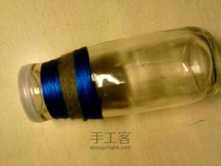 毛线花瓶教程 第4步