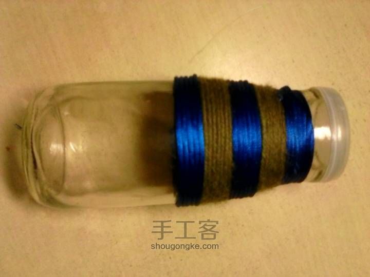 毛线花瓶教程 第6步