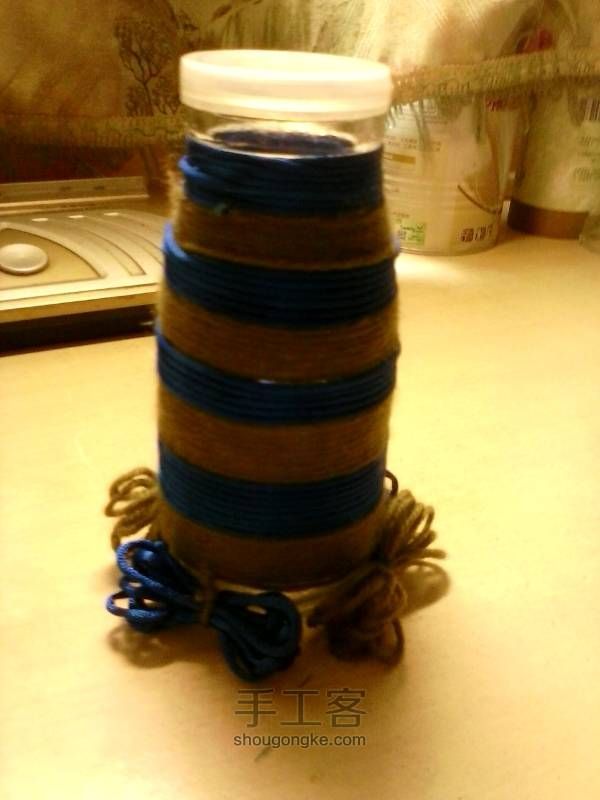 毛线花瓶教程 第11步