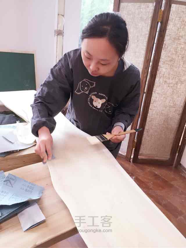 女汉子开工作室，自己做家具 第5步