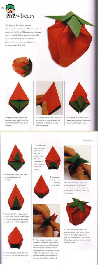13种详细的折纸教程 第11步