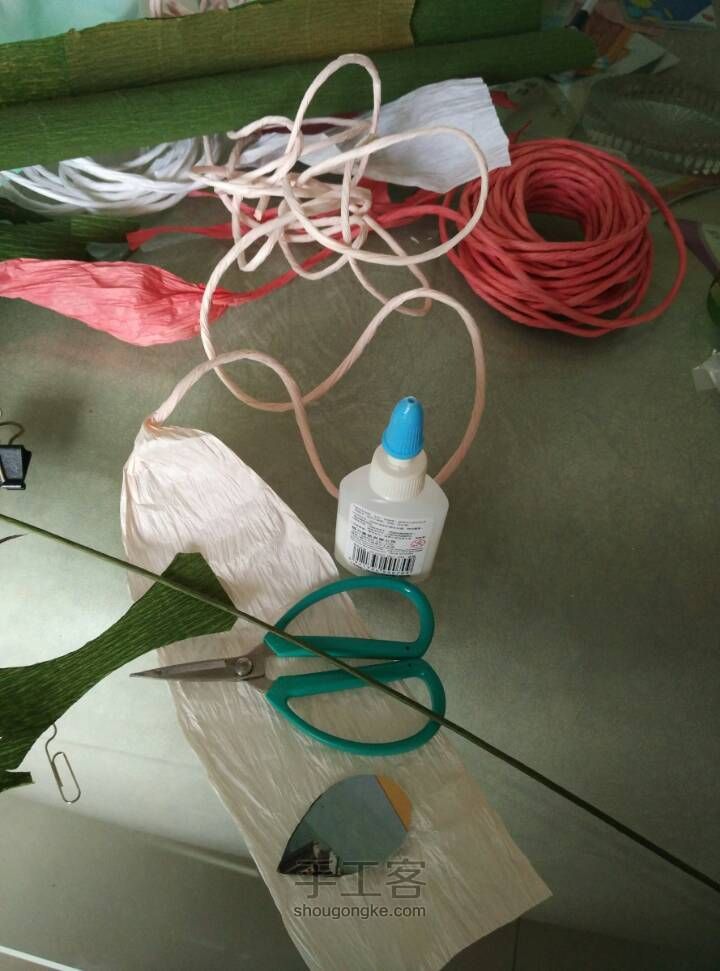 纸花之芍药 第1步