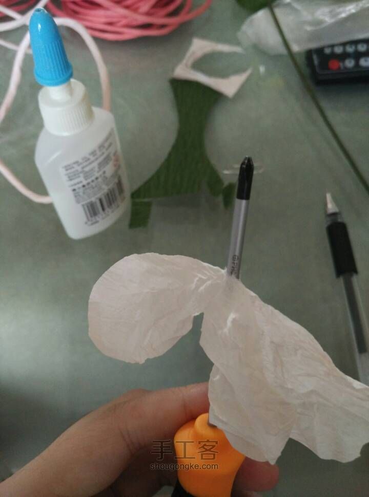 纸花之芍药 第14步