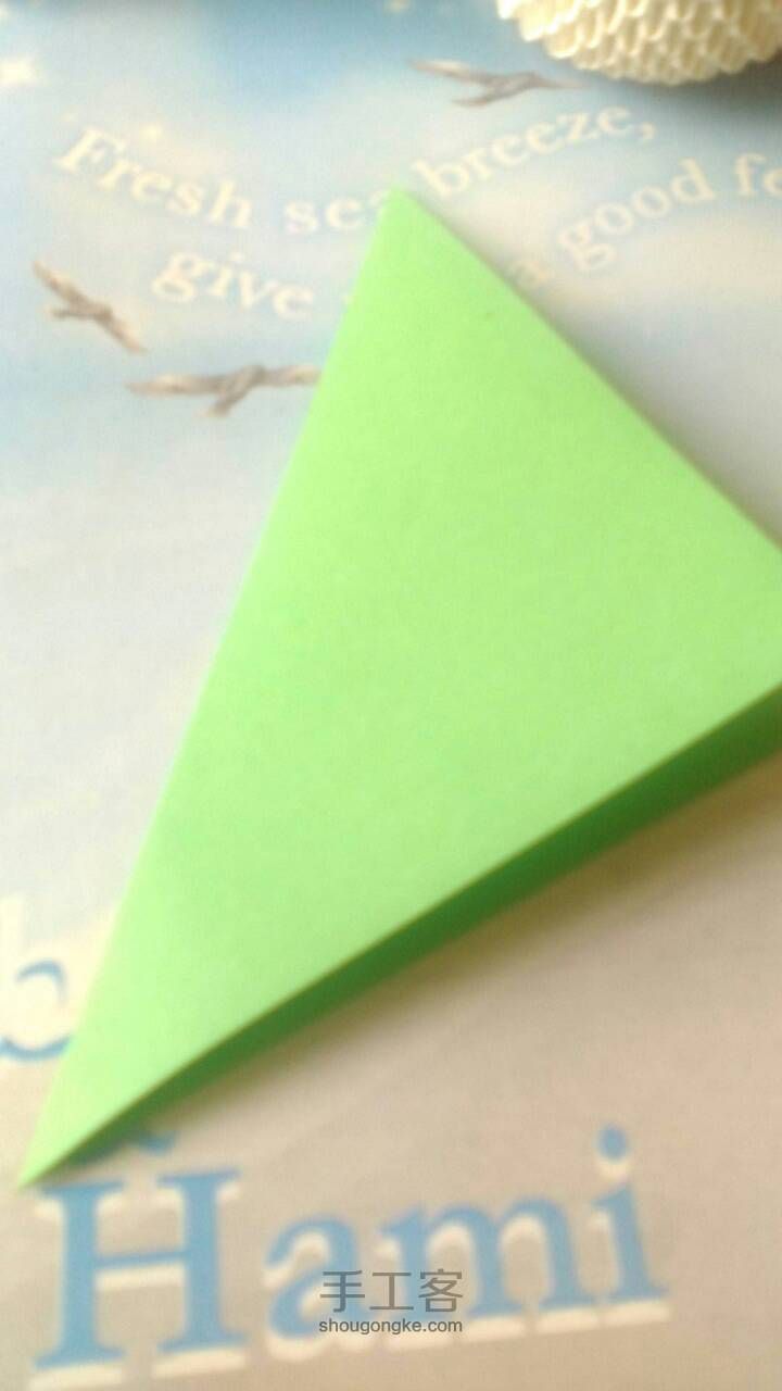 三角折纸-龙猫(一) 第19步
