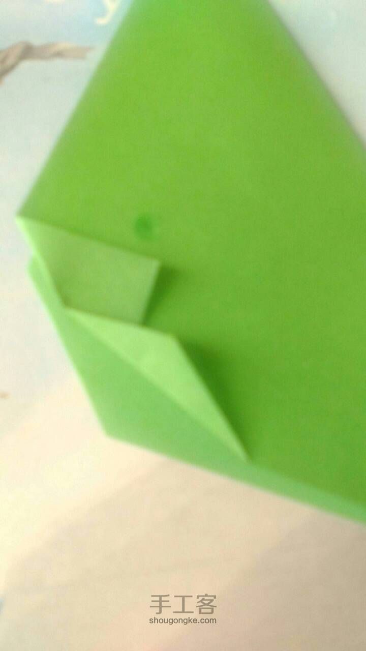 三角折纸-龙猫(一) 第22步