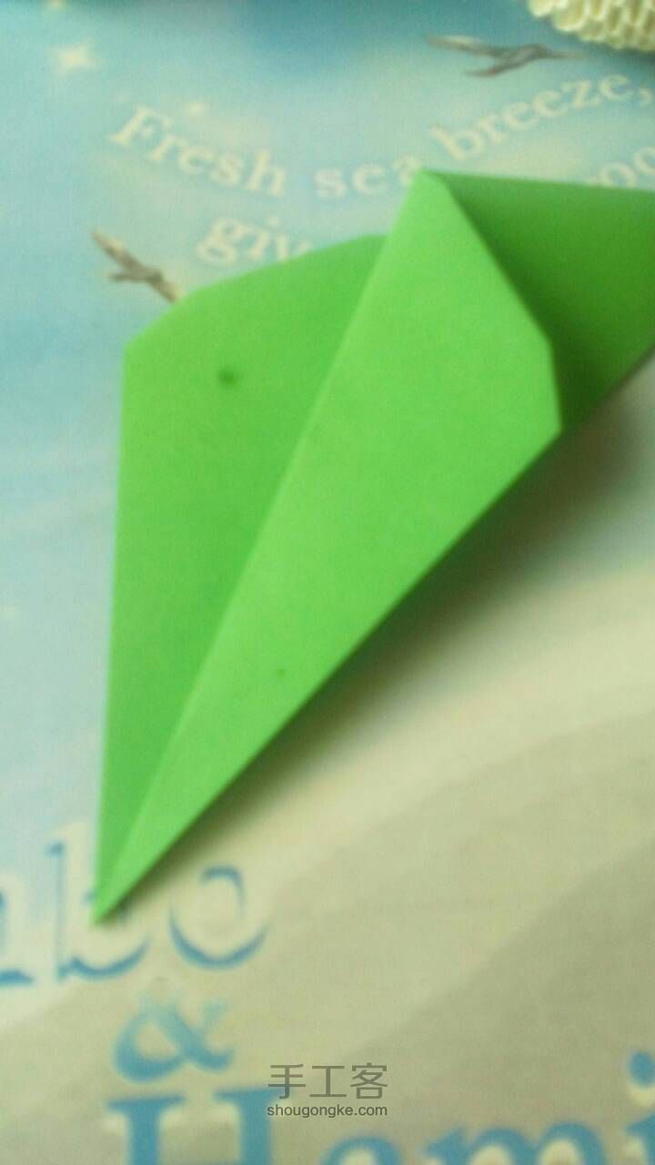 三角折纸-龙猫(一) 第24步