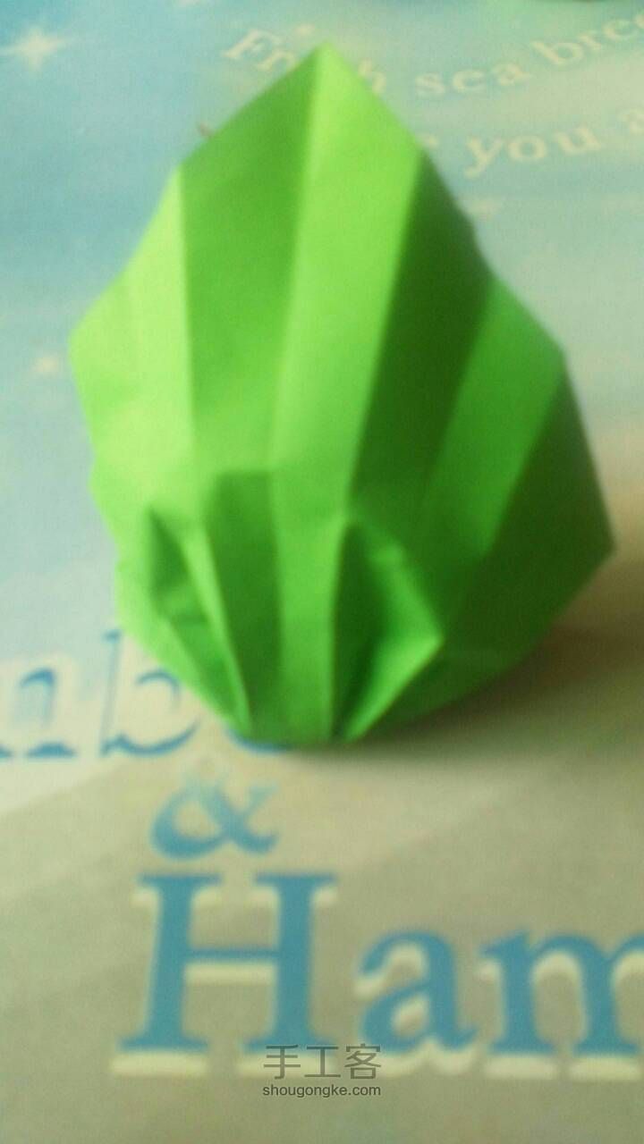 三角折纸-龙猫(一) 第30步