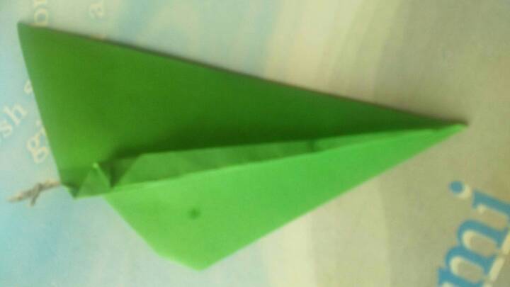 三角折纸-龙猫(一) 第28步